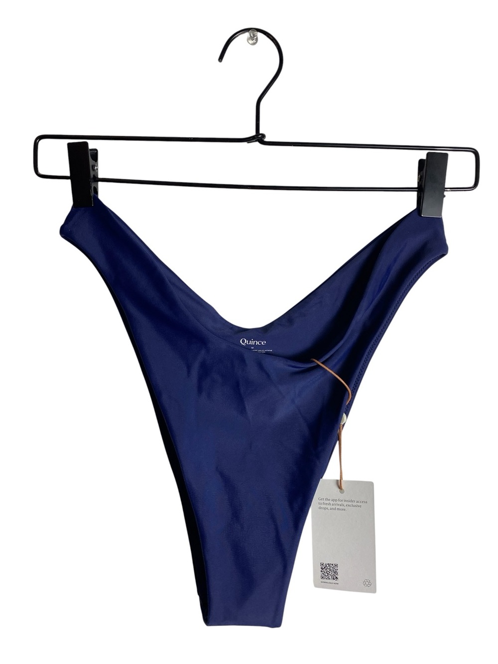 Quince Italian High-Leg Bikini Bottom